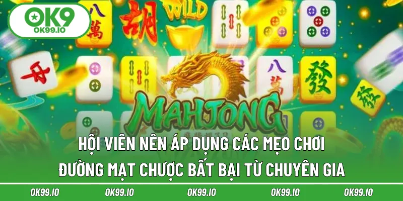 Hội viên nên áp dụng các mẹo chơi đường mạt chược bất bại từ chuyên gia